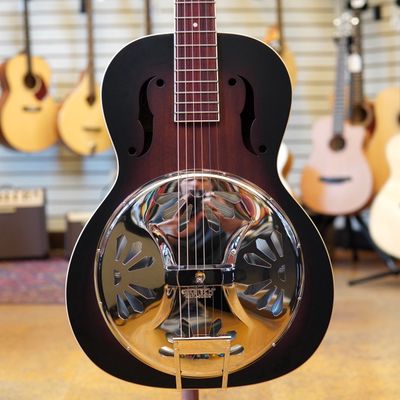 Gretsch G9220 Bobtail Round-neck Mahogany Body Acoustic-Electric Resonator Guitar 2-Color Sunburst