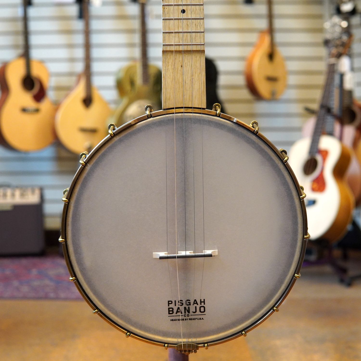 Pisgah Appalachian 11&quot; Open Back Banjo Short-scale Walnut w/Padded Gig Bag