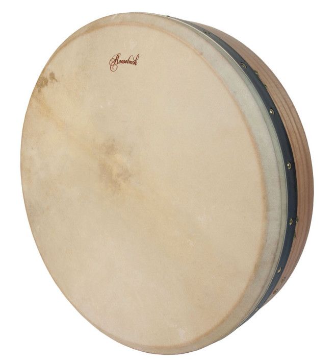 Roosebeck Tunable Bodhran Single-Bar 18-by-4-Inch - Red Cedar