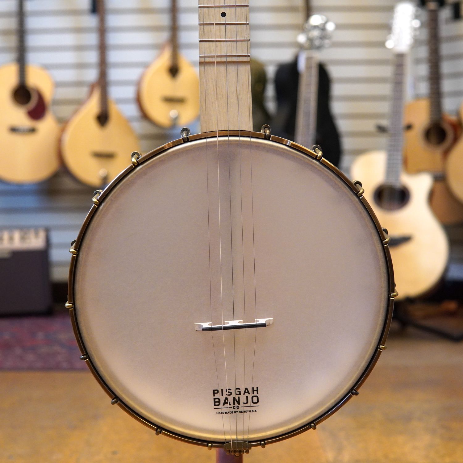 Pisgah Appalachian 12&quot; Standard Scale Open Back Banjo Maple w/Vintage Heel, Padded Gig Bag