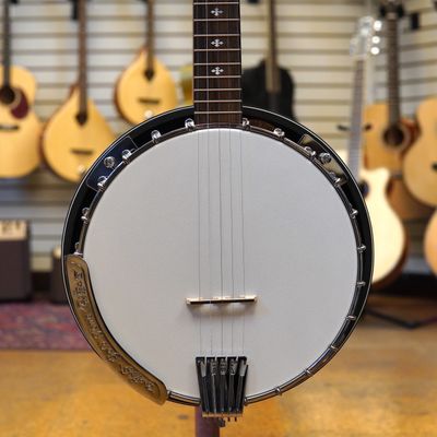 Gold Tone MC-150R/P: Maple Classic Resonator Banjo with Steel Tone Ring and Spikes