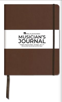 Musician's Journal 10-Staff, Premium Manuscript and Dot Paper