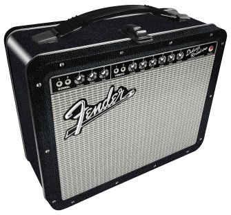 Fender Black &quot;Tolex&quot; Lunch Box