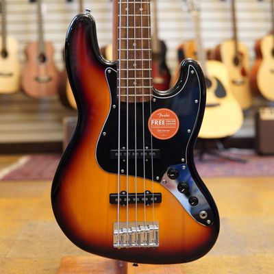 Squier Affinity Series Jazz Bass V 5-String Bass 3-Color Sunburst