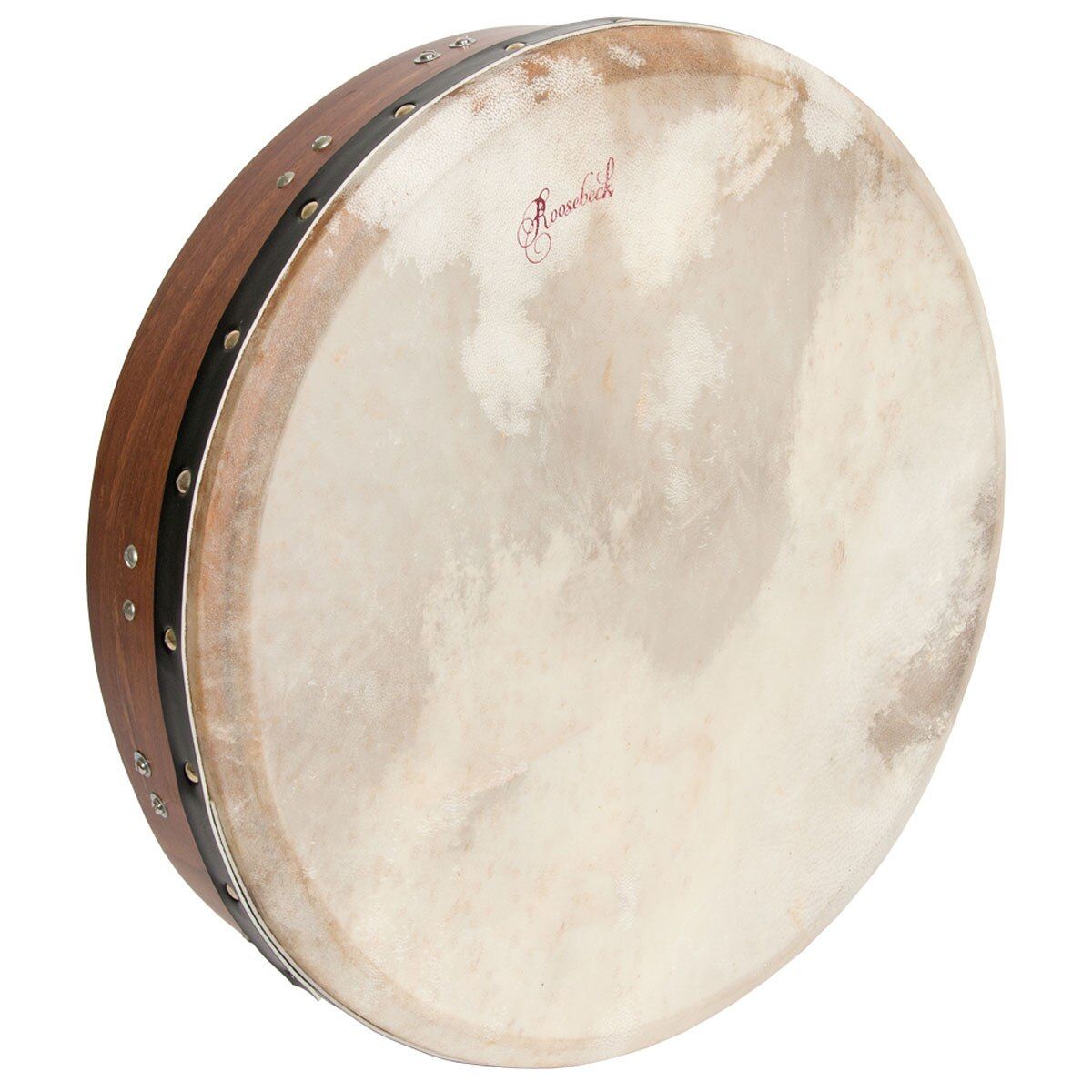 Roosebeck Tunable Sheesham Bodhran 16&quot; x 3.5&quot; T-Bar