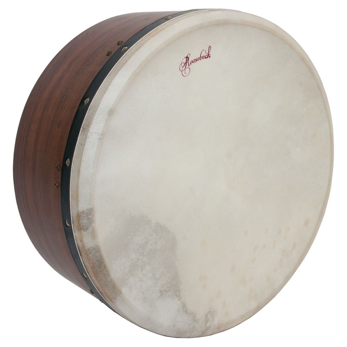 Roosebeck Tunable Sheesham Bodhran Single Bar 16 x 7 inch