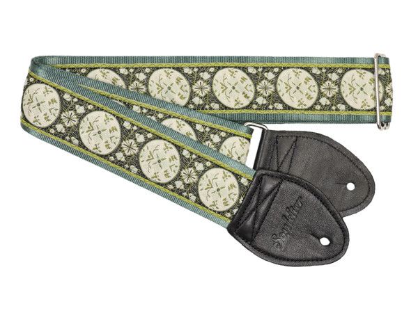 Souldier GS0044 - Medallion Green 2&quot; Guitar Strap