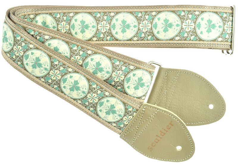 Souldier GS0081 - Medallion Taupe 2" Guitar Strap