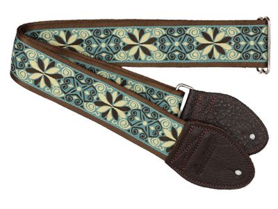 Souldier GS0273 - Dresden Star Seafoam 2&quot; Guitar Strap