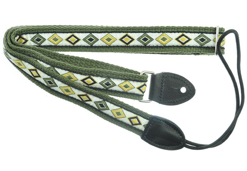 Souldier FMDA1024 - Cottonmouth Olive Drab F-Style 1" Mandolin Strap