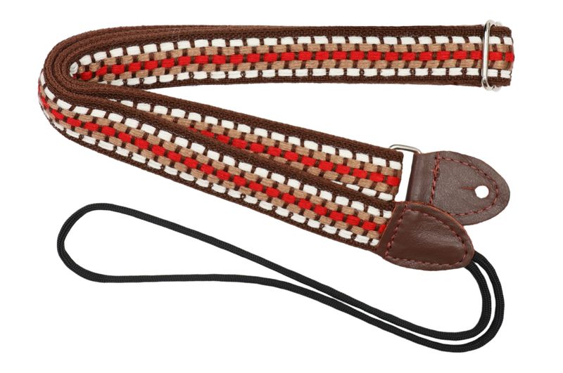 Souldier FMDA0604 - Ladder Brown F-Style 1" Mandolin Strap