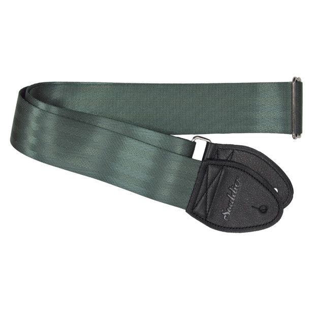 Souldier Forest Green Plain Seatbelt 2" Guitar Strap