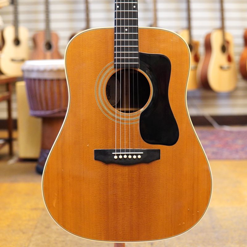 Guild (Westerly, RI) D-50 Spruce/Indian Rosewood Dreadnought Acoustic Guitar 1979 w/Original Hard Case