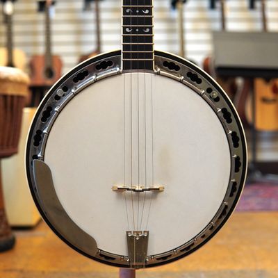 Deering Maple Blossom 5-String Resonator Banjo 1987 w/Hard Case