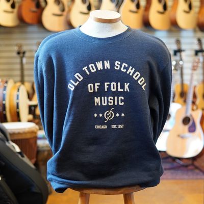 Old Town School Crewneck Sweatshirt Classic Navy Heather