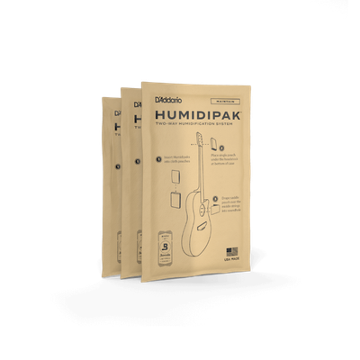 D'Addario Humidipak System Replacement Packets 3-pack