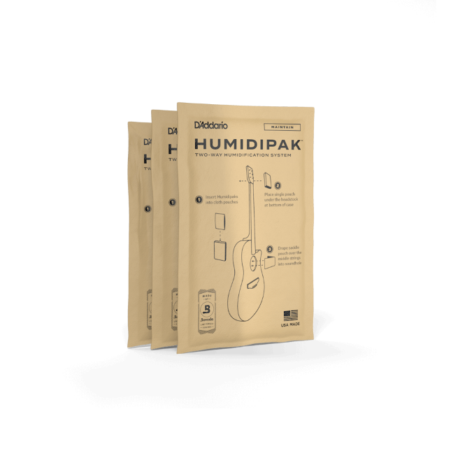 D'Addario Humidipak System Replacement Packets 3-pack