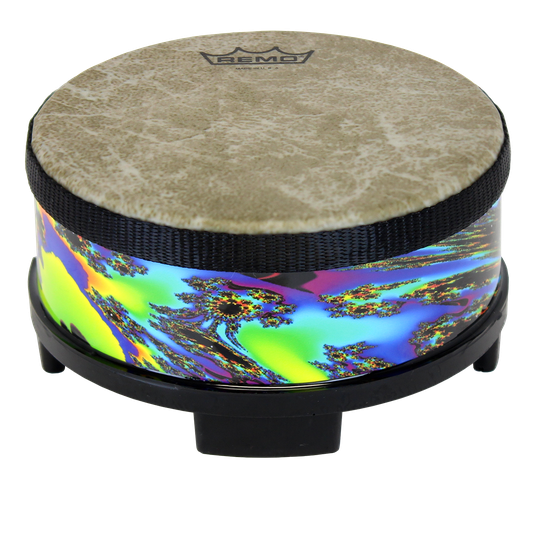 Remo Drum Fingerdrum 5 in. Diameter 2 in. Height 'Cosmic' Graphics