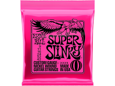 Ernie Ball Super Slinky Nickel Wound .009 to .042