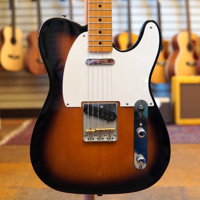 Fender Vintera '50s Telecaster Electric Guitar 2022 2-Color Sunburst w/Padded Gig Bag