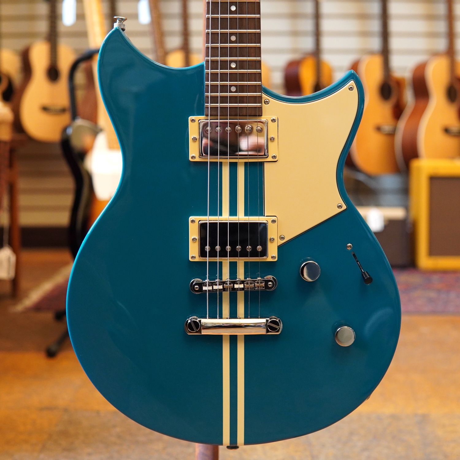 Yamaha Revstar Element RSE20 Electric Guitar 2025 Swift Blue w/Professional Headstock Repair