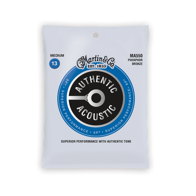 Martin Authentic Acoustic SP Strings 13-56 - 92/8 Phosphor Bronze