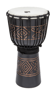 Toca Street Series Black Onyx Djembe Medium