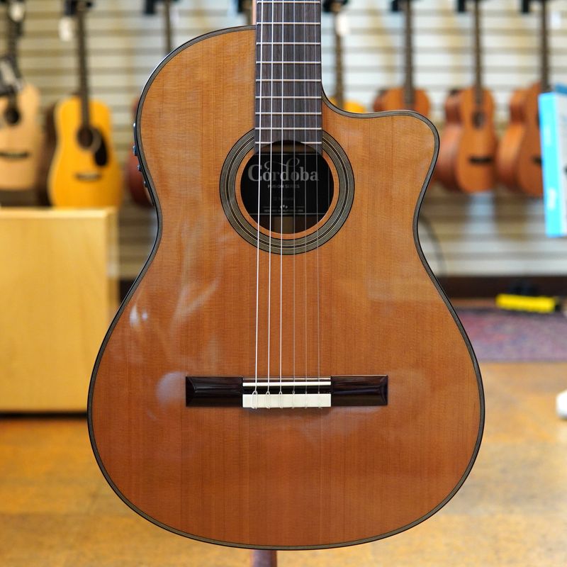 Cordoba Fusion 12 Canadian Cedar/Mahogany Nylon String Acoustic-Electric Guitar
