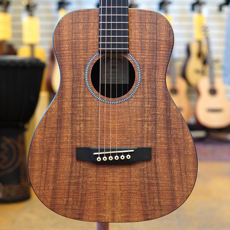 Martin LXK2 Little Martin Koa Acoustic Guitar w/Padded Gig Bag