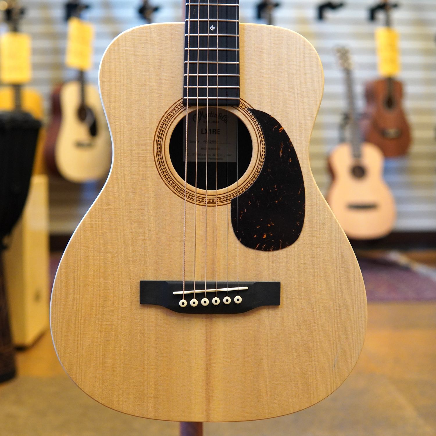 Martin LX1RE Little Martin Acoustic-Electric Guitar w/Padded Gig Bag