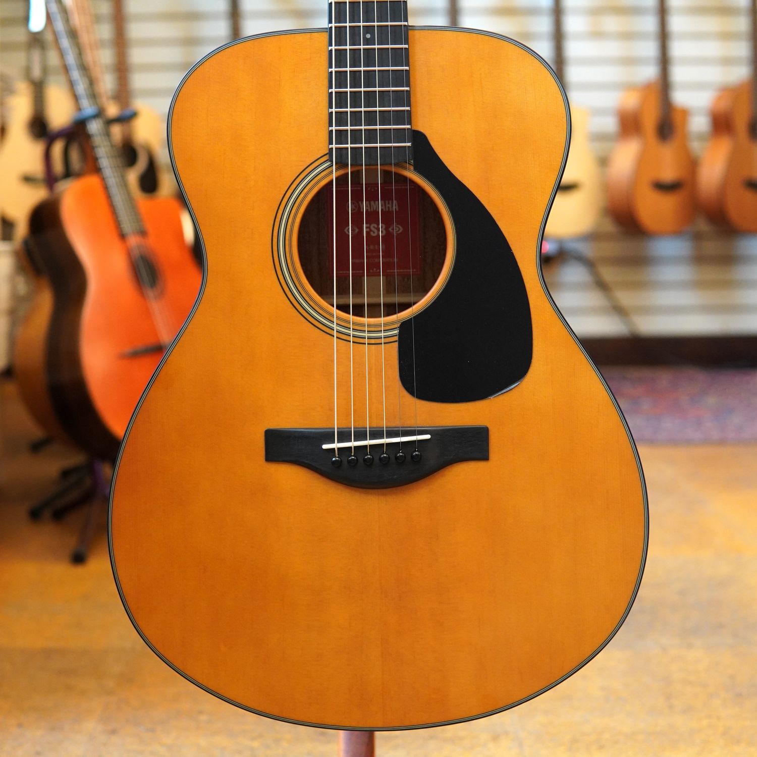Yamaha Red Label FS3 All-Solid Concert Acoustic Guitar w/Padded Gig Bag