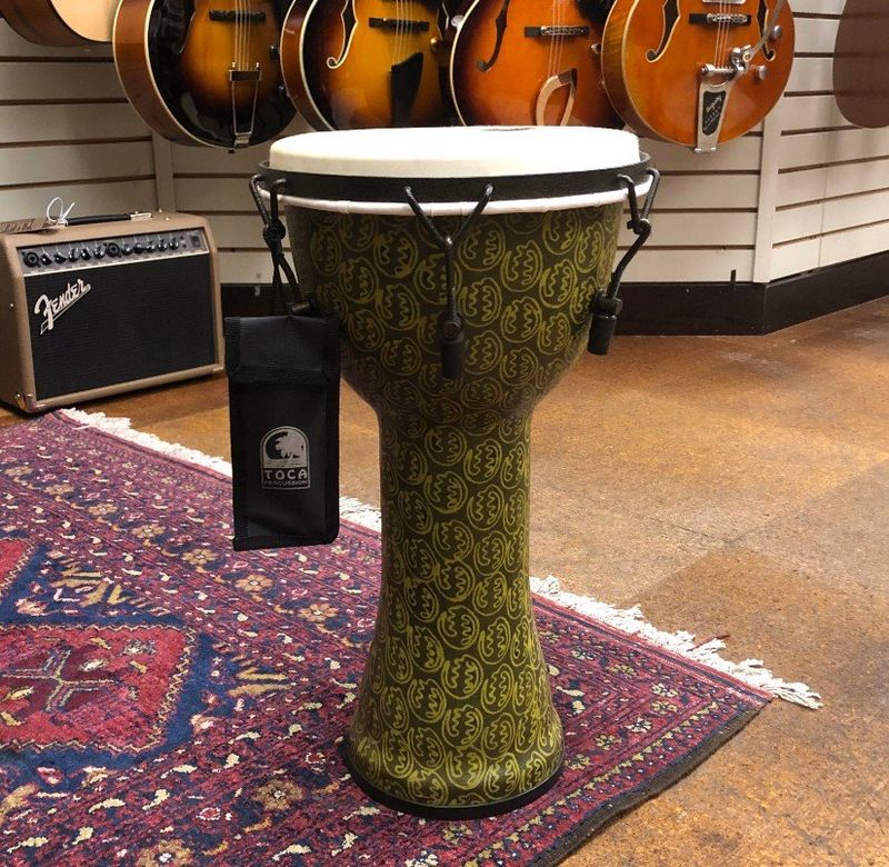 Toca Freestyle II Djembe Gold Mask 10 inch