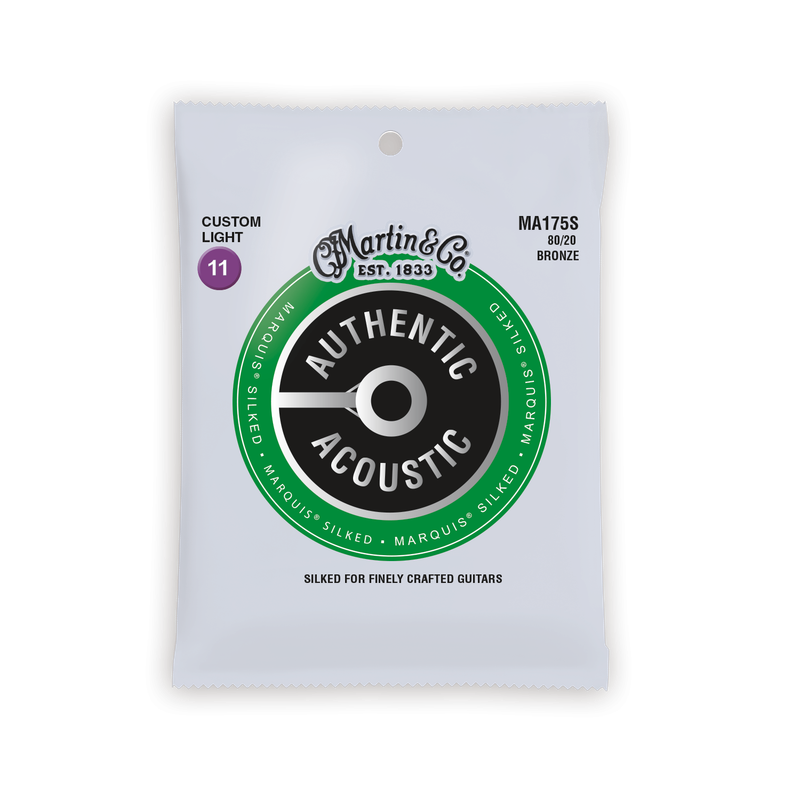 Martin Authentic Acoustic Marquis Strings 11-52 - 80/20 Bronze