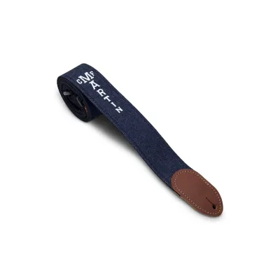 Martin Eco-Friendly Denim Cotton Guitar Strap