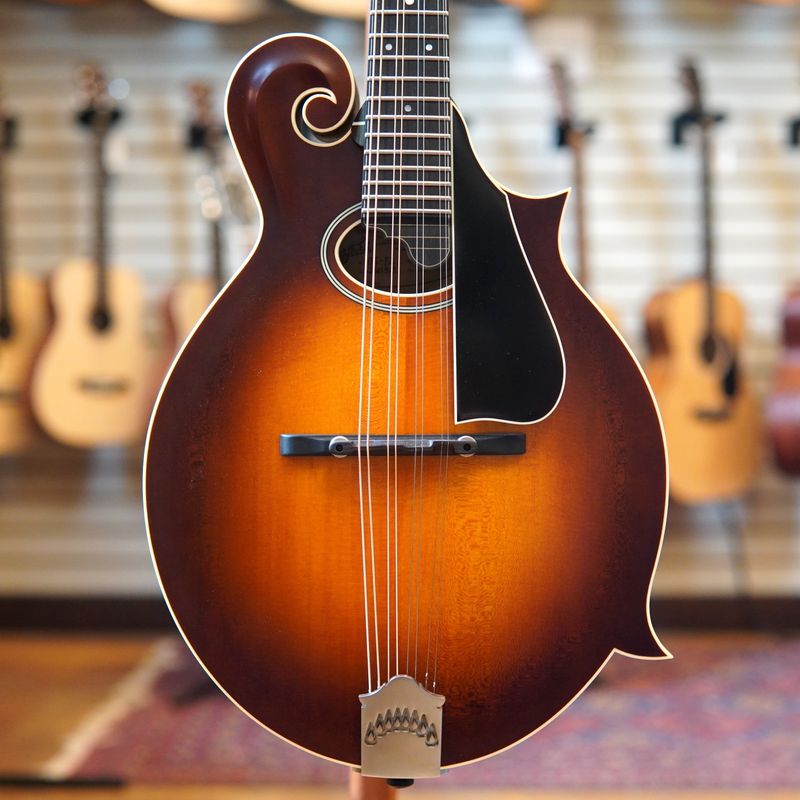 Northfield NFS-F2 Adirondack Red Spruce/Figured Maple F-Style Oval Hole Mandolin Light Cherryburst w/Hard Case