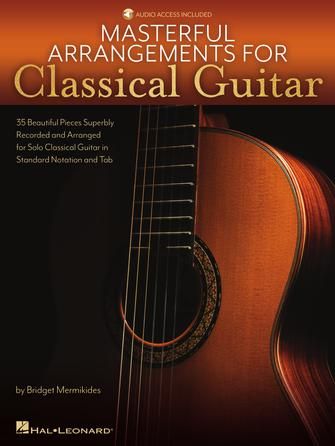 Masterful Arrangements for Classical Guitar Book with Online Audio