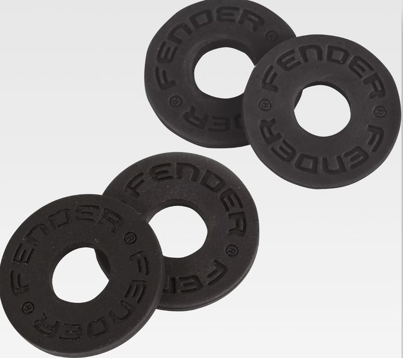 Fender Strap Blocks 4-Pack, Black