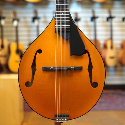 Northfield NFM-A5 Model M Engelmann Spruce/Figured Maple A-Style Mandolin Amber Top w/Hard Case