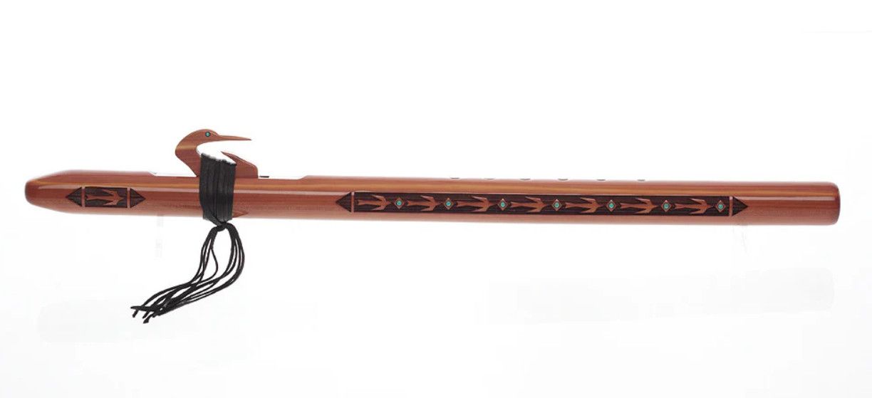 High Spirits E Flute - Migration Signature Bass  - Walnut, with pouch