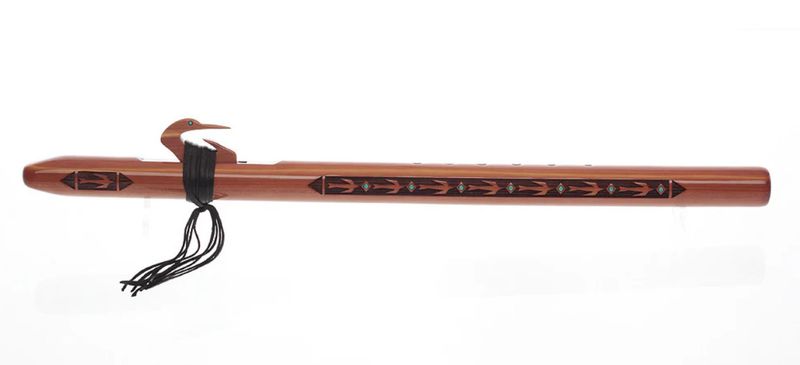 High Spirits E Flute - Migration Signature Bass  - Walnut, with pouch