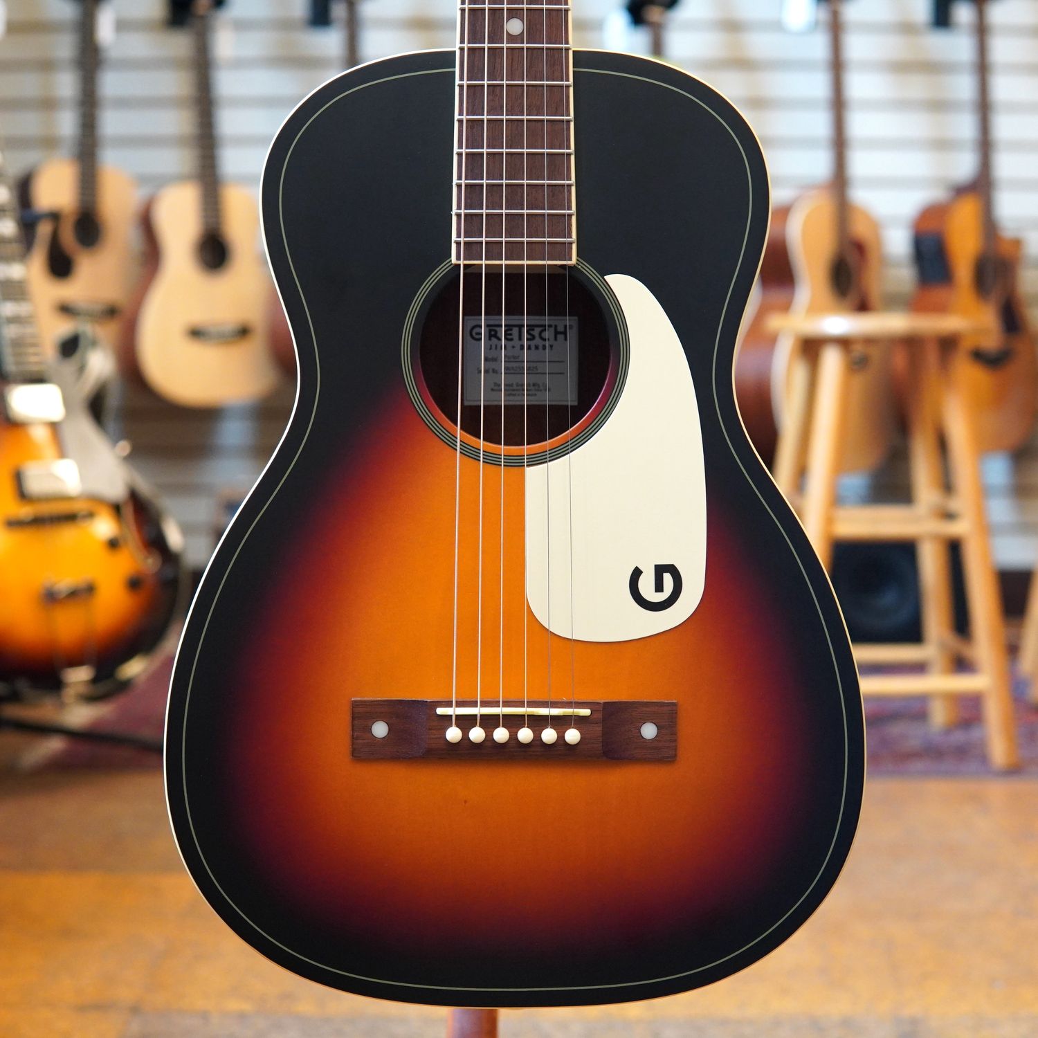 Gretsch Jim Dandy Parlor Acoustic Guitar Rex Burst