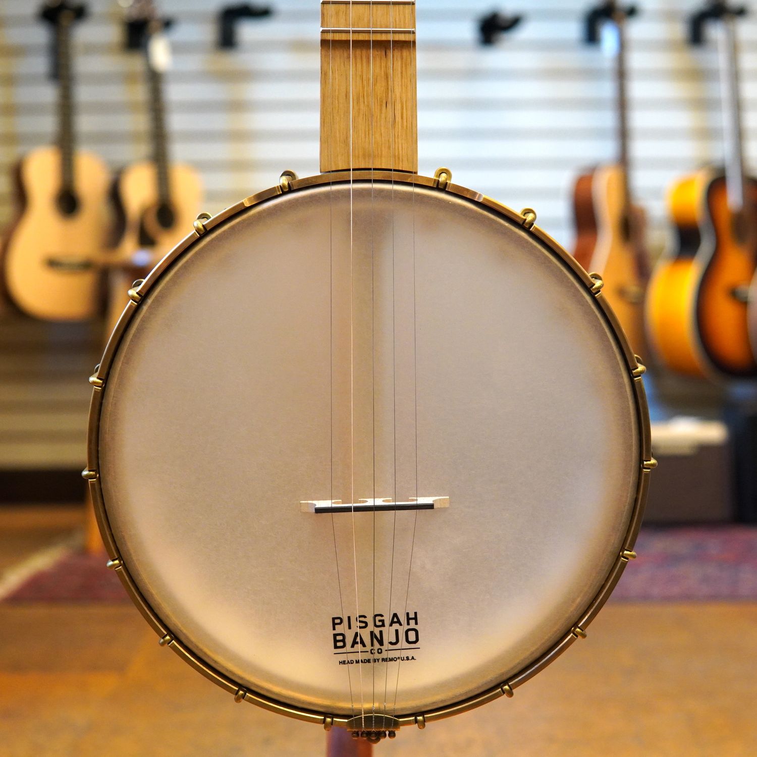 Pisgah Appalachian 11" Open Back Banjo Standard Scale Maple w/Padded Gig Bag