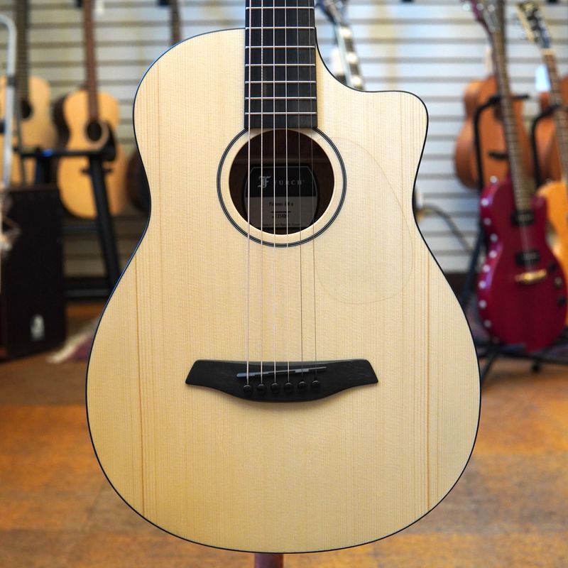 Furch Pioneer EM Engelmann Spruce/Mahogany Acoustic Travel Guitar w/Padded Gig Bag