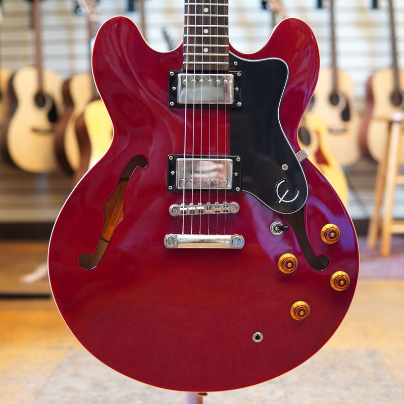 Epiphone Dot Semi-Hollow Electric Guitar 2015 Cherry w/Epiphone Hard Case