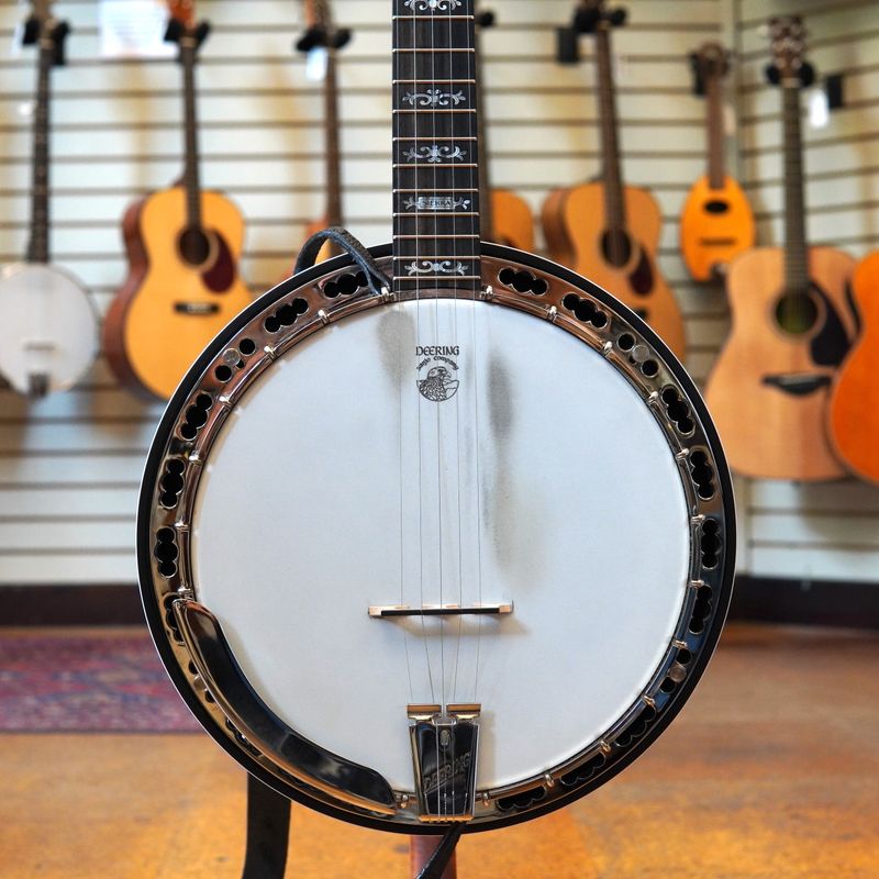 Deering Sierra Maple 5-String Resonator Banjo 2023 w/Original Hard Case