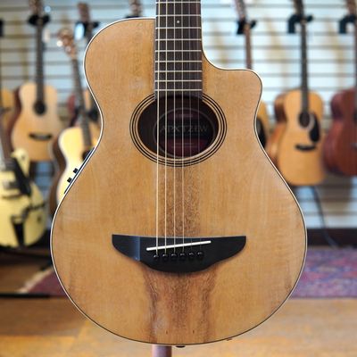 Yamaha APXT2EW 3/4-size Exotic Wood Thinline Cutaway Acoustic-electric Guitar Natural w/Gig Bag