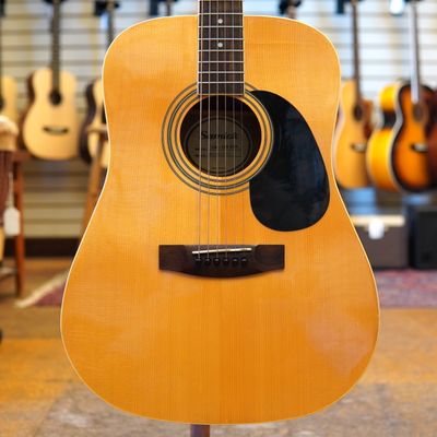 Samick LW-028 GSA Dreadnought Acoustic Guitar Early 2000s w/Hard Case