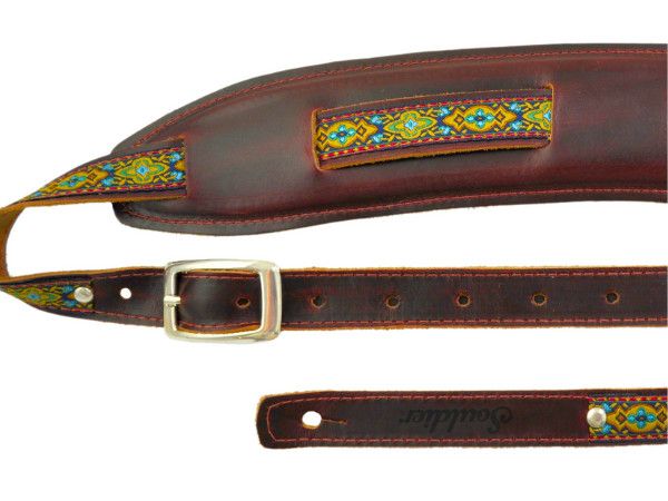 Souldier Saddle Guitar Strap, Anouk Navy