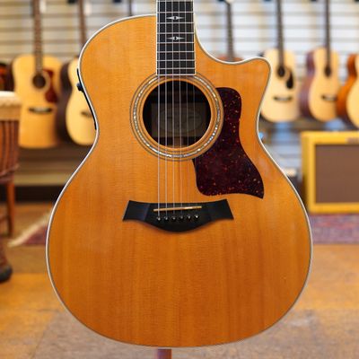 Taylor 814ce Sitka Spruce/East Indian Rosewood Acoustic-Electric Guitar 2001 w/Hard Case