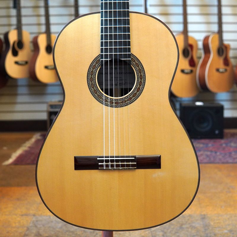 Francisco Hernandez (California) Spruce/Rosewood Classical Acoustic Guitar #1875 2010 w/Hard Case